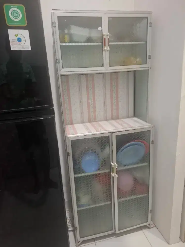 Rak Piring Set serbaguna atas bawah