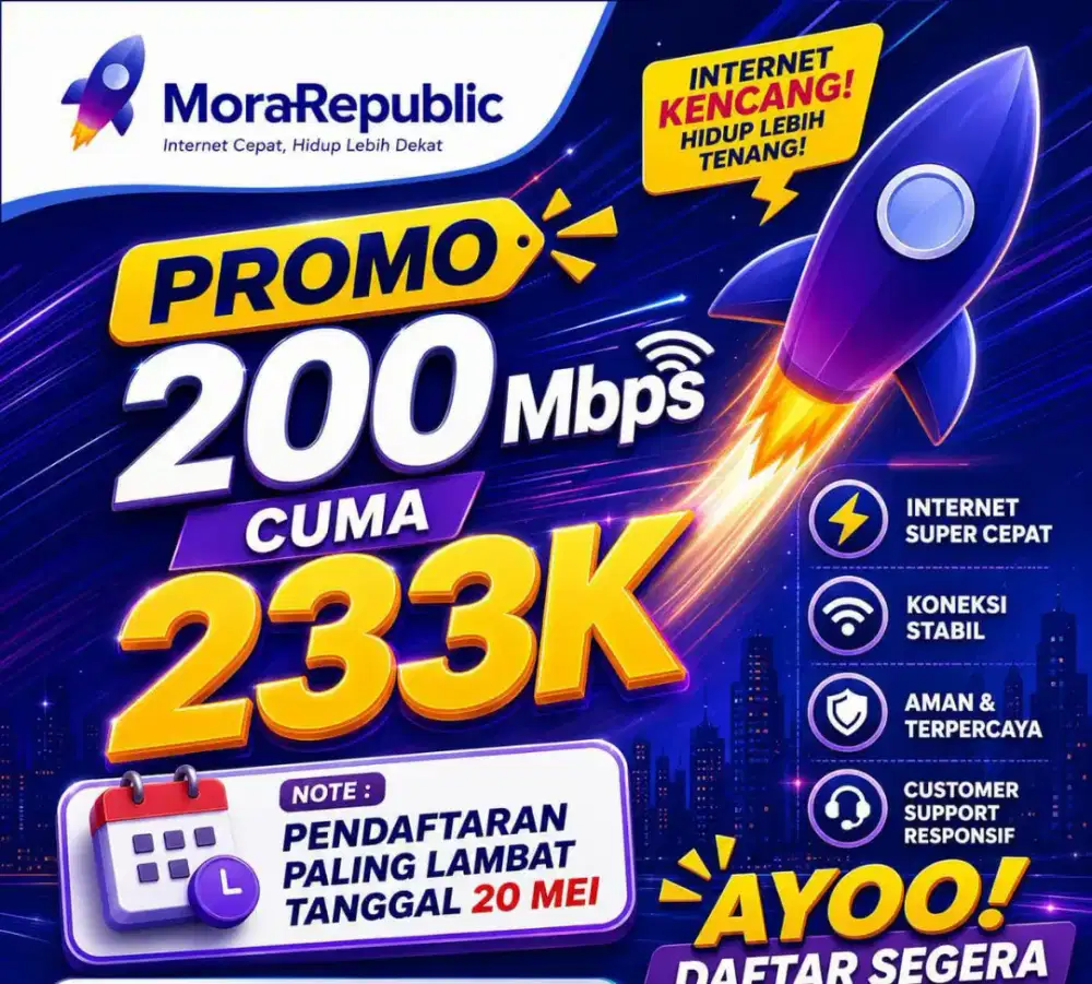 Cilangkap Promo pemasangan internet myrepublic