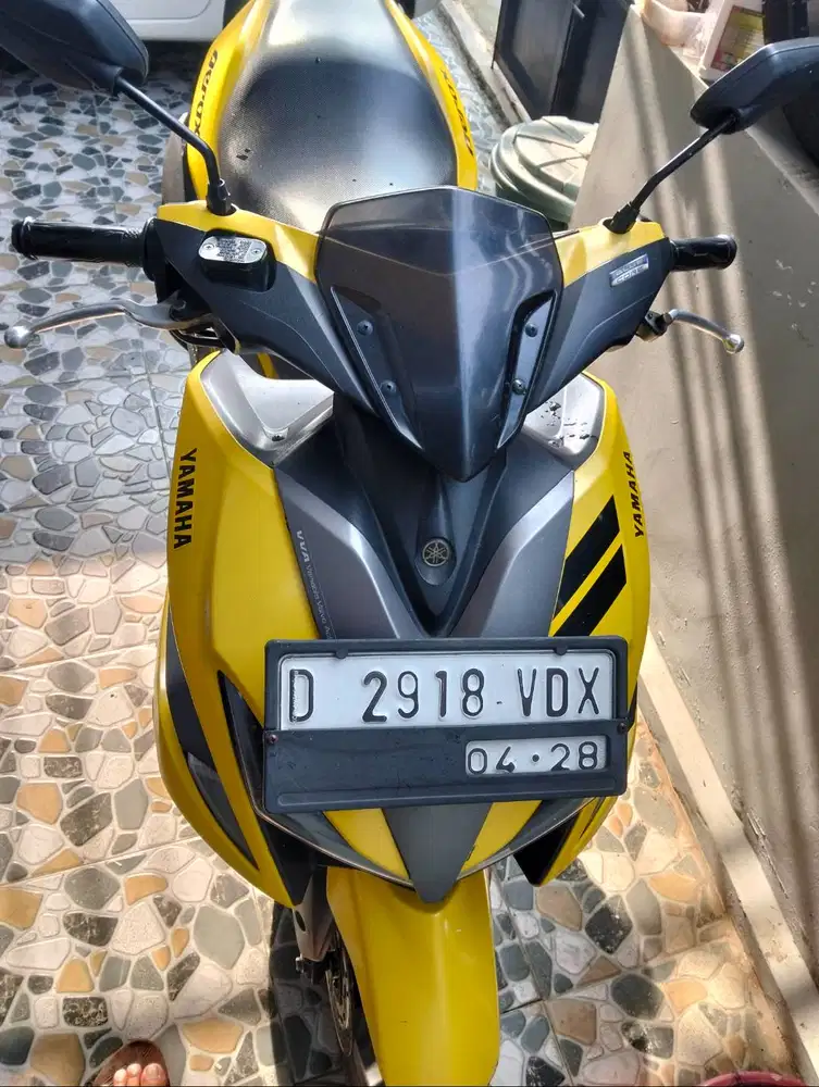 Aerox 2018 kuning sporty