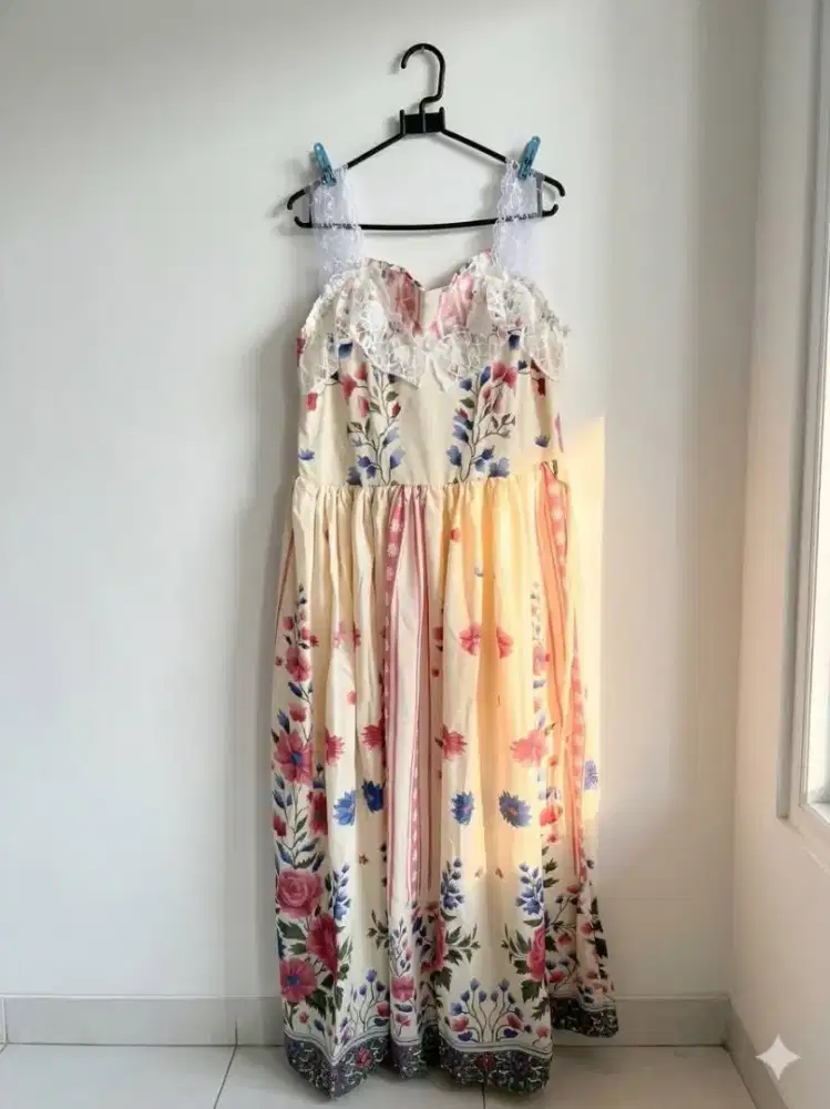 DRESS FLOWERS WANITA