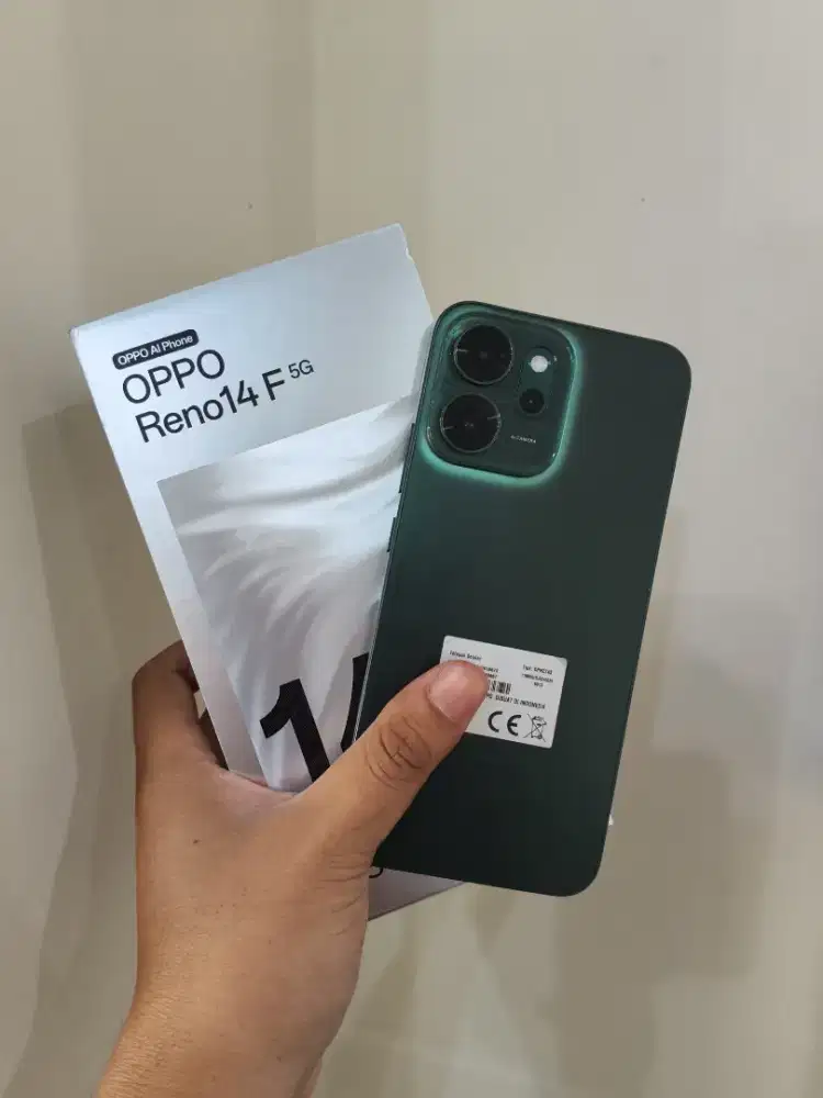 Oppo reno 14f 5g ram 12/256 second