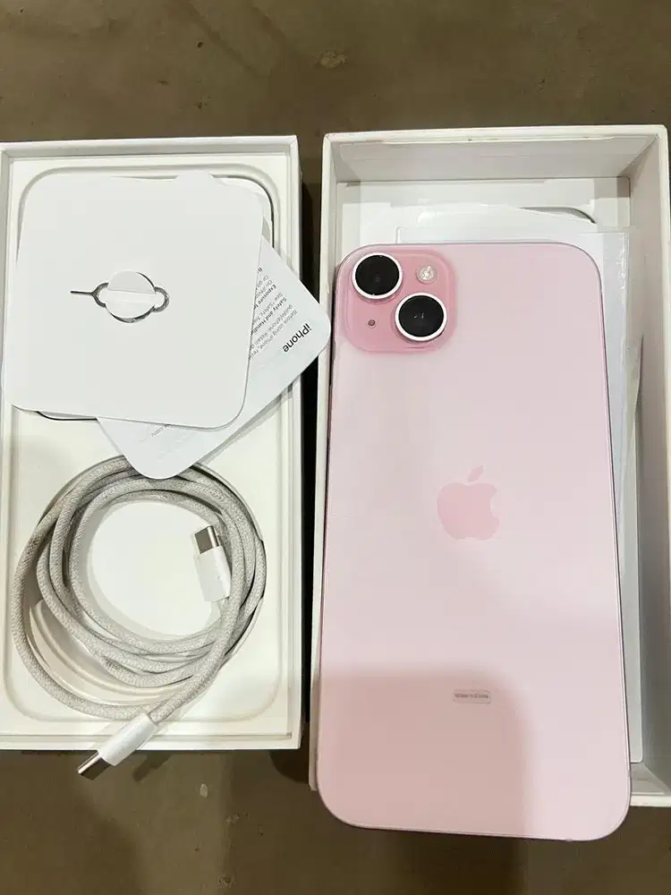 Jual cepat iphone 15plus resmi ibox
