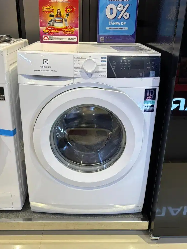 mesin cuci front loading electrolux 8KG ewf8000