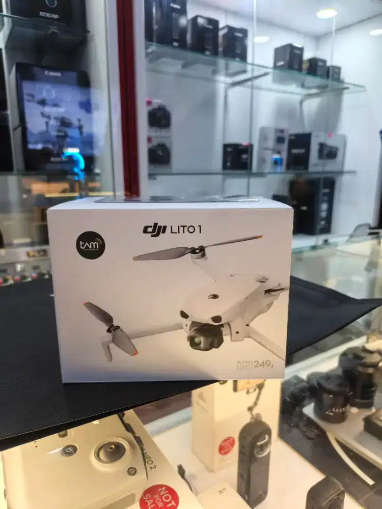 Drone Dji Lito 1 BNOB CC 0 100% Mulus Garnsi TAM 1 Tahun