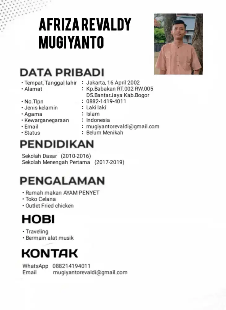 Mencari pekerjaan