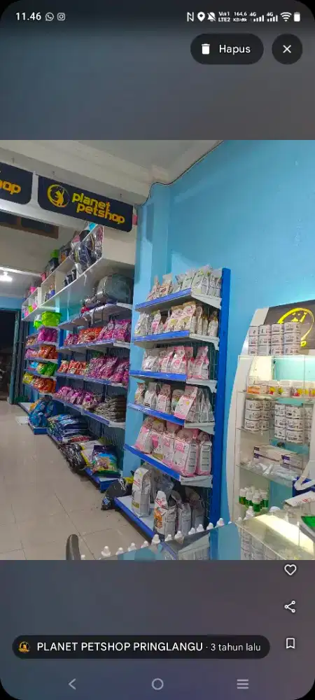 Rak display/rak minimarket bekas second