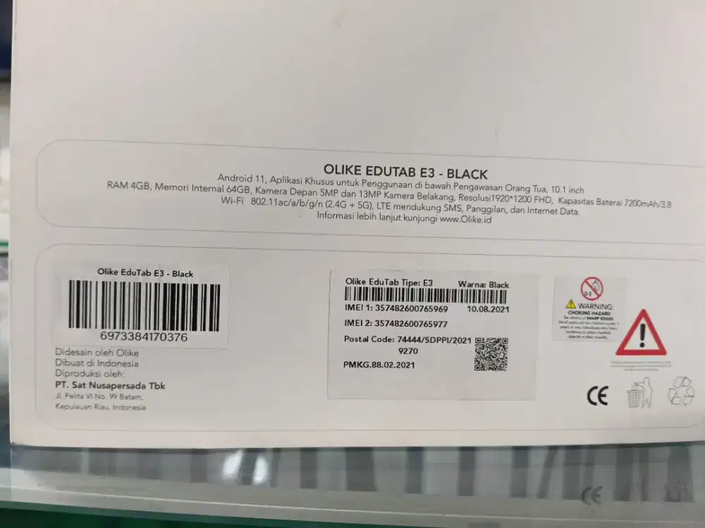 Oppo O_like edu tab E3