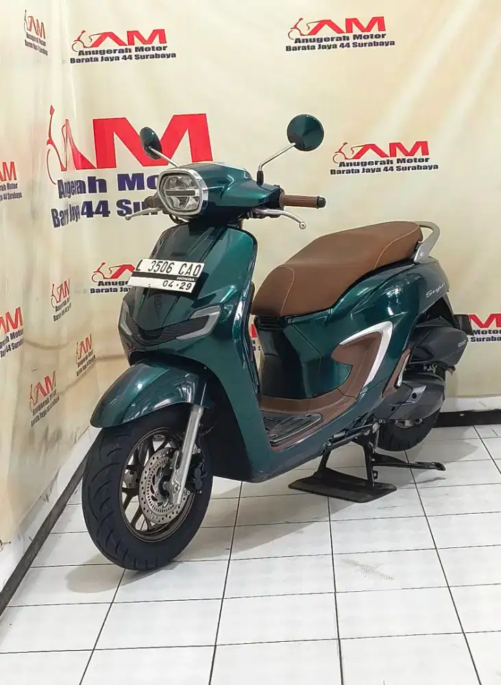 Ready Km 10 Ribu Honda Stylo 160 ABS tahun 2024 Royal Green