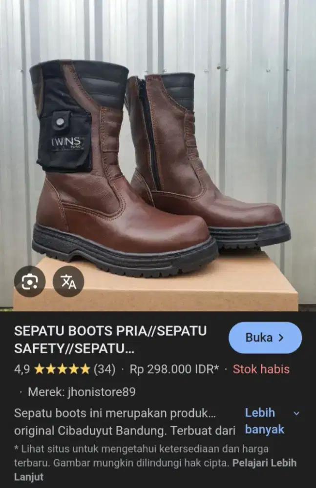 Sepatu TWINS ukuran 42