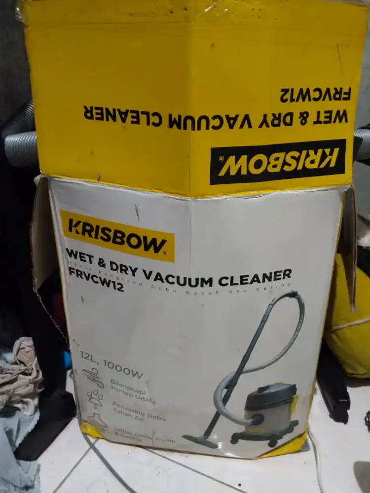 Di jual vacum Cleaner merk krisbow 12 liter