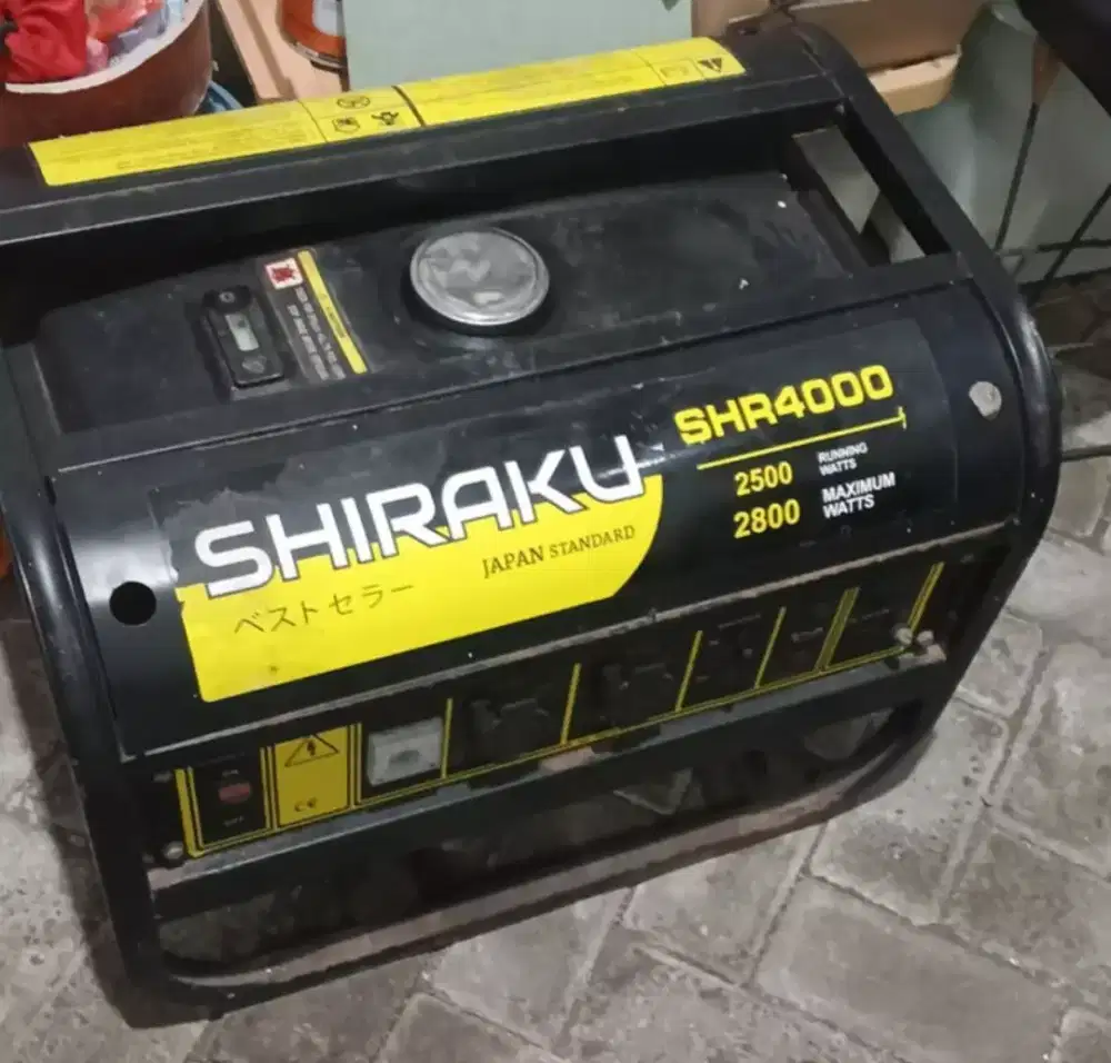 Di Jual Genset Shiraku SHR4000