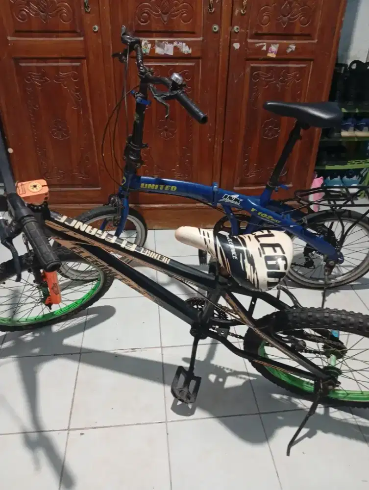 Dari pada ngk kepakai ,Sepeda anak siap pakai diutamakan borongan