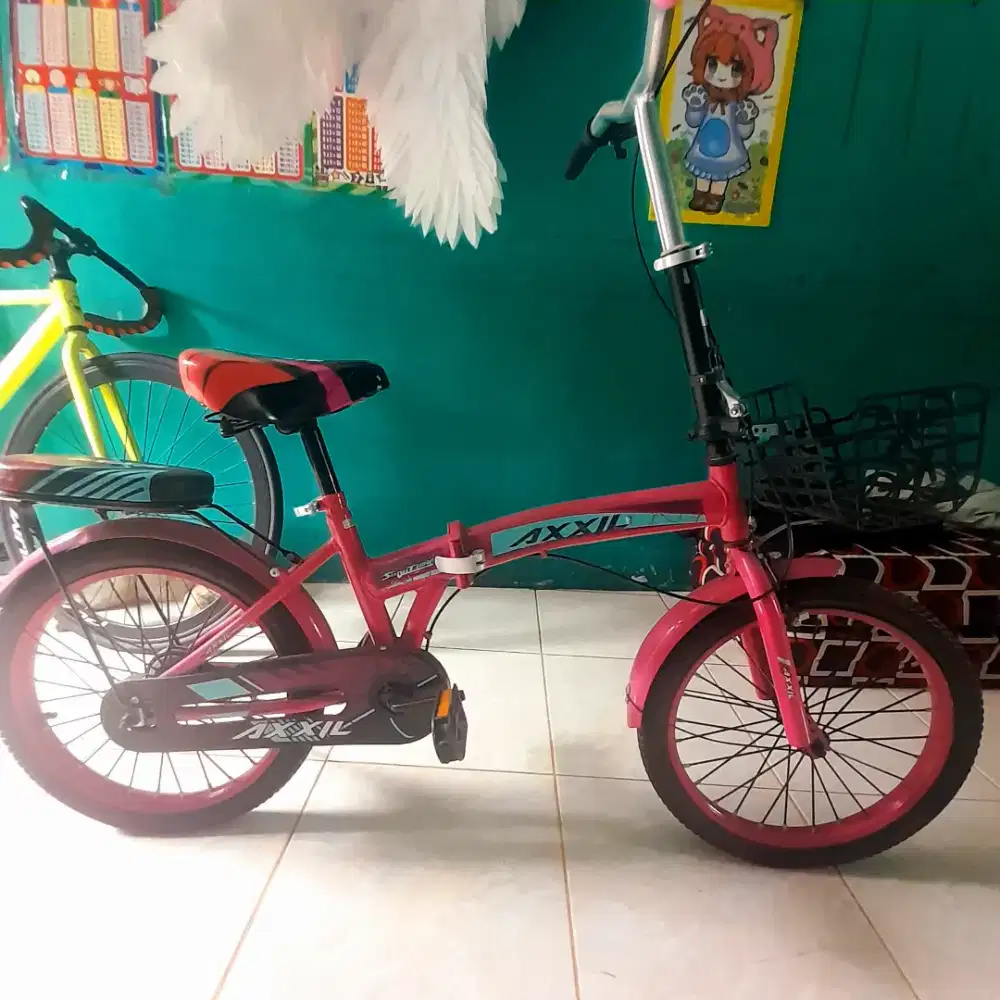 Sepeda lipat 18inci axxil