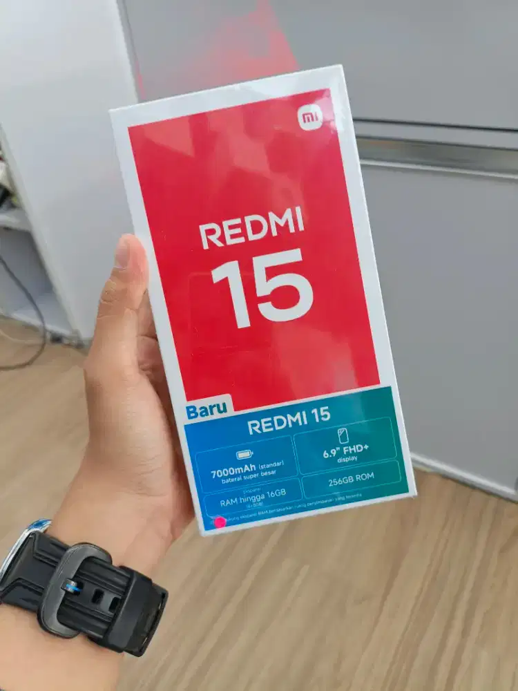 REDMI 15 8/256 GB BARU