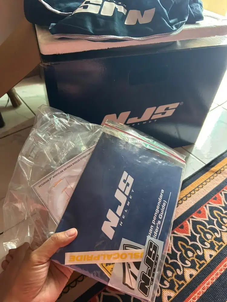 HELM NJS KAIROZ PINK UKURAN L