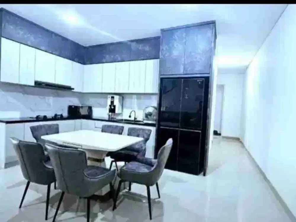 DIJUAL RUMAH CANTIK FULLY FURNISHED DI ALMA MONTANA GADING SERPONG