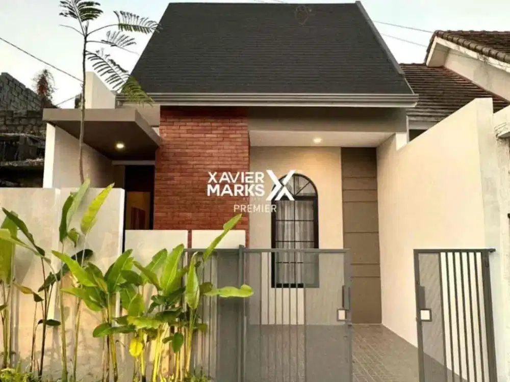 Rumah modern Gress dekat UB Dieng di Bandulan Malang