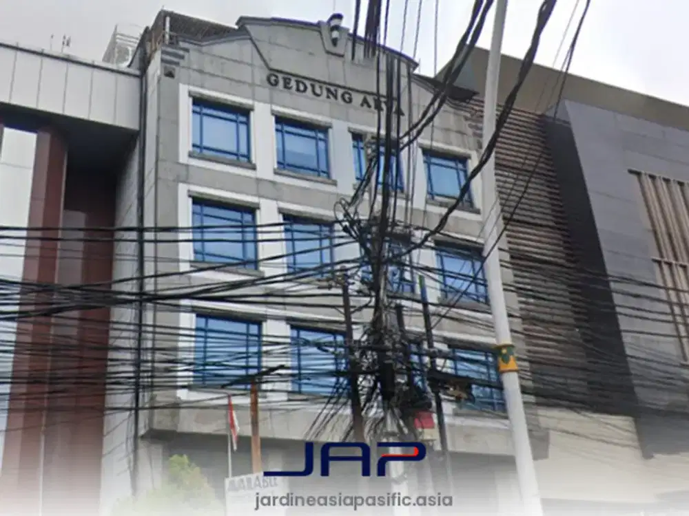 Kantor Area Jakarta Pusat di Gedung Arva Luas 73 Sqm Bare dekat KRL