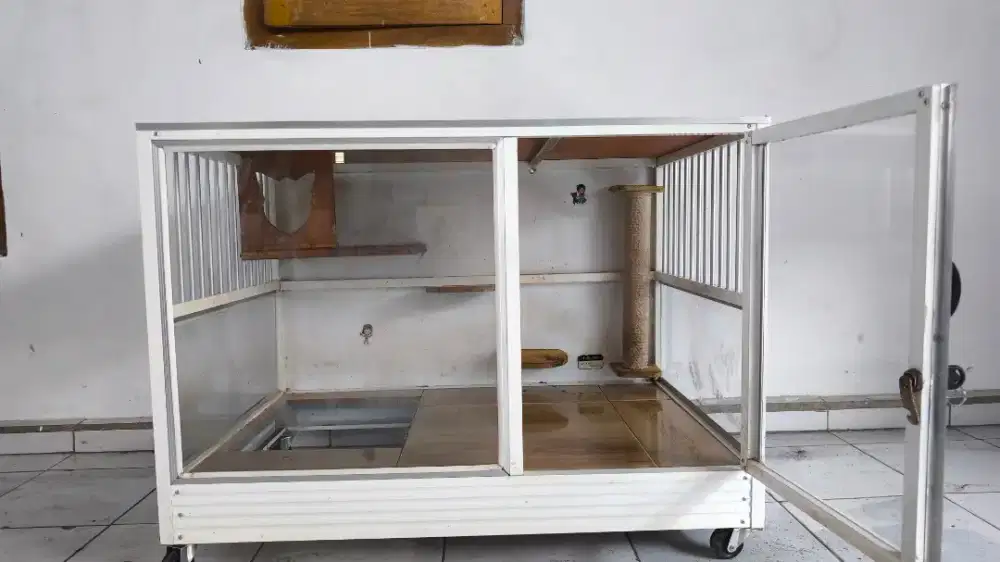 Kandang Kucing Aluminium