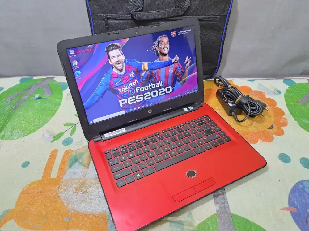 Laptop hp 14 core i3 gen 6 normal semua siap pakai lancar jaya