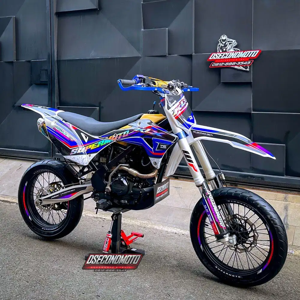 DTRACKER 150‼️KAWASAKI DTRAKER 150 SUPERMOTO SIAP TOURING TRABAS BANJIR