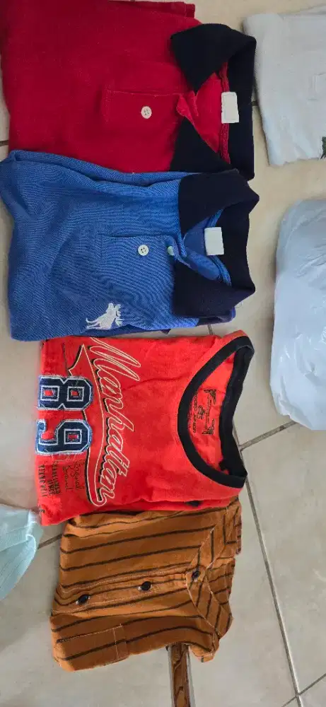 Baju preloved anak laki umur 7-8 tahun