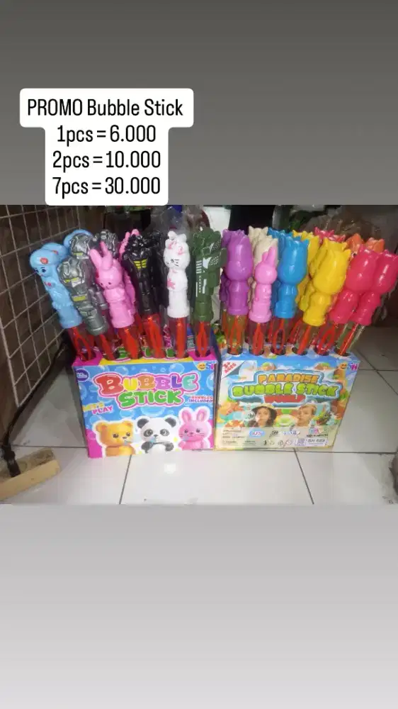 PROMO Mainan Anak Bubble Stick