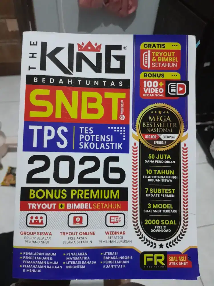 BUKU SBNT THE KING 2026