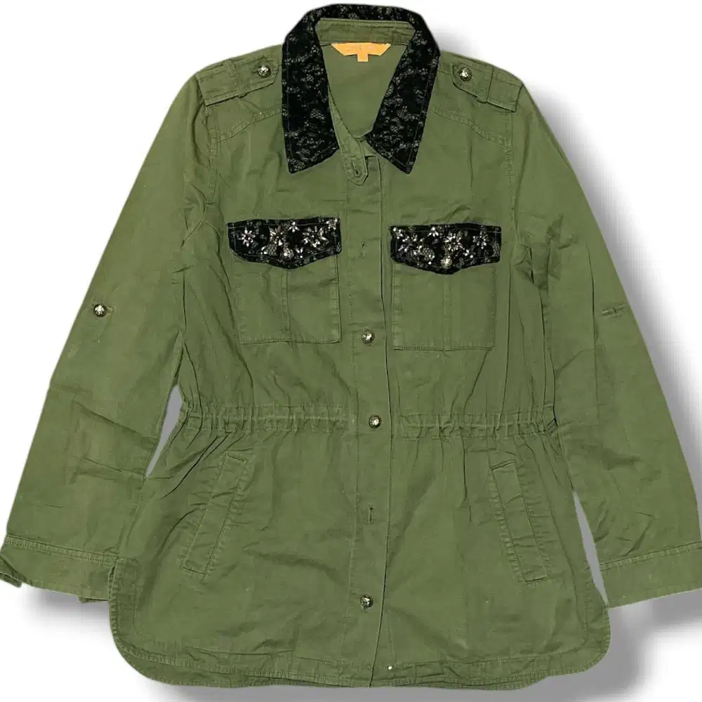 Jaket Hijau Army