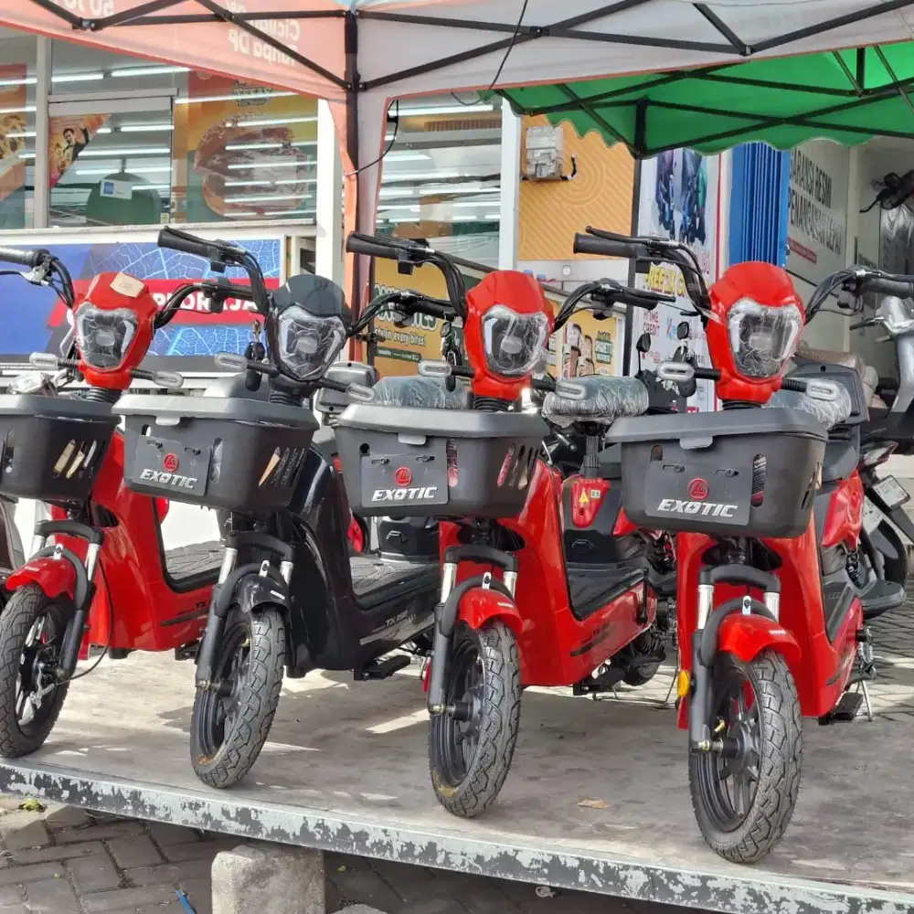 SEPEDA LISTRIK 3JUTAAN AJA DISKON 500ribu