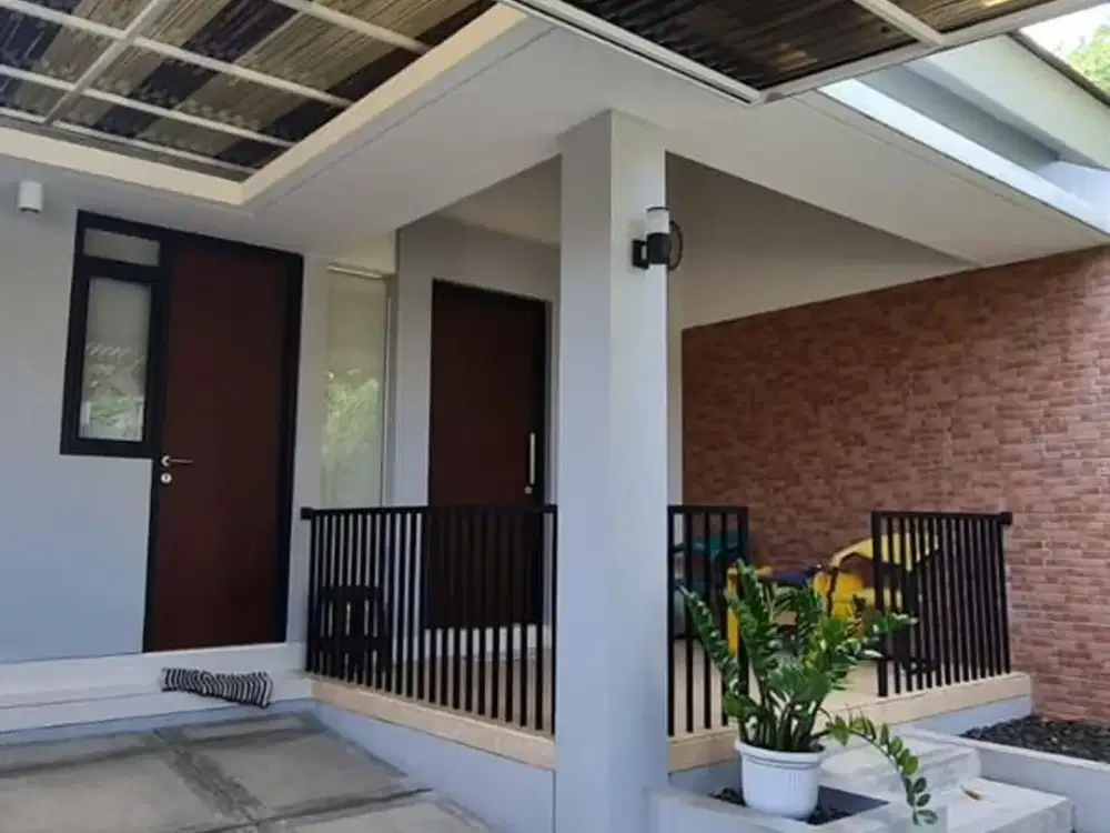 Rumah Fasilitas Lengkap 4 Mnt ke Stasiun Pondok Ranji Bisa KPR J-43683