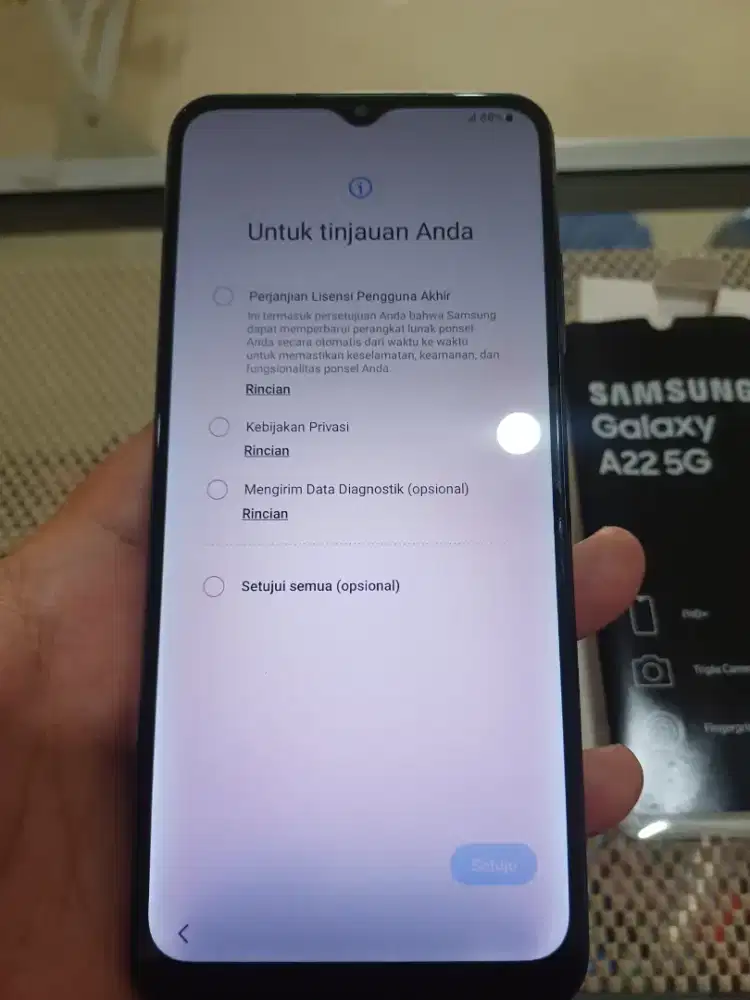 Samsung A22 5G ram 6/128