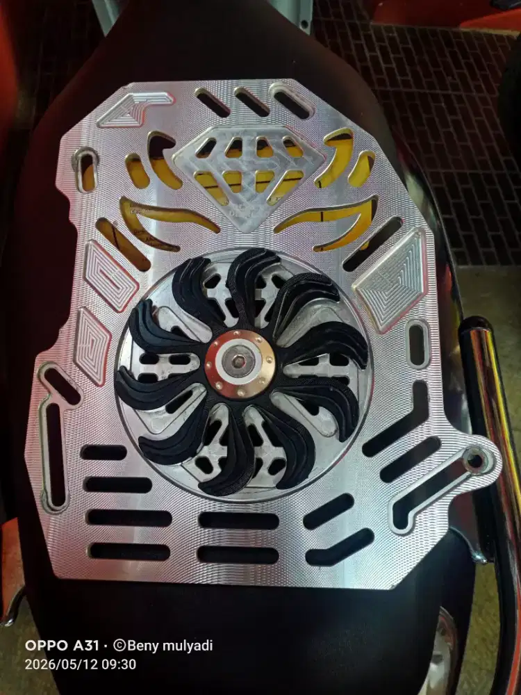 cover kipas radiator black diamond radiator NMax