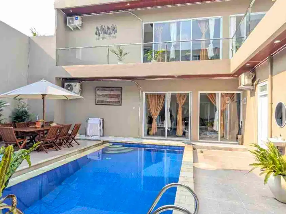 rumah taman kenari Nusantara full furnish jual murah