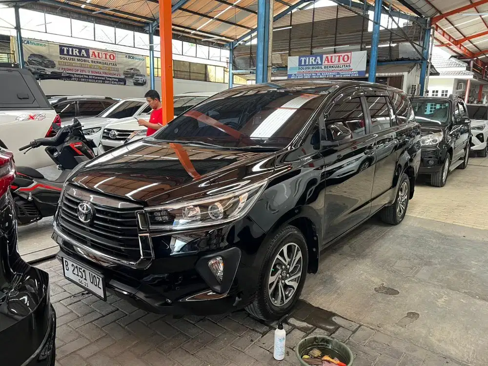 SEGER Innova V Bensin AT 2021 Matic Reborn toyota Hitam kijang matic
