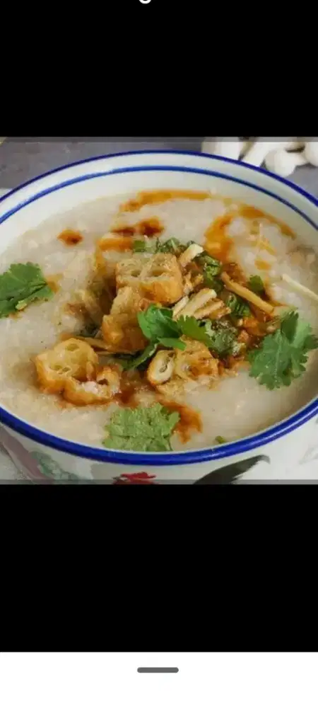 Karyawan bubur dan ayam goreng cibadak
