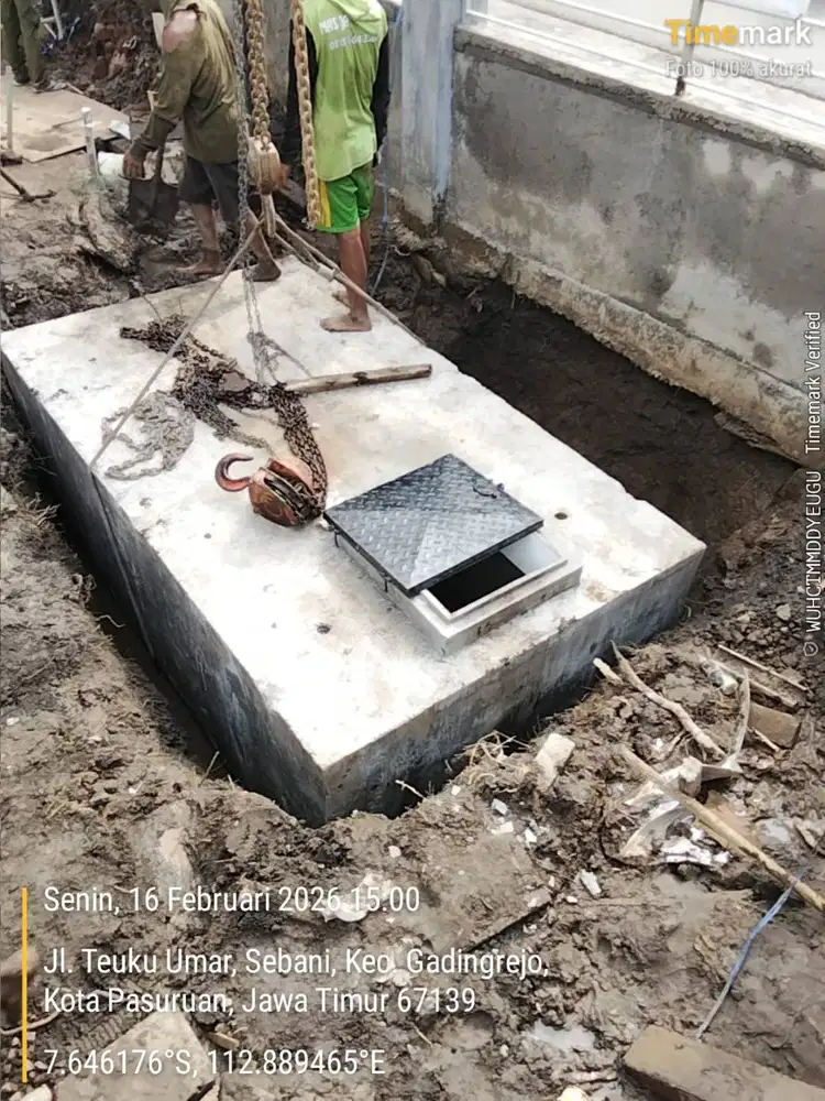 Pabrik tandon air Sampang
