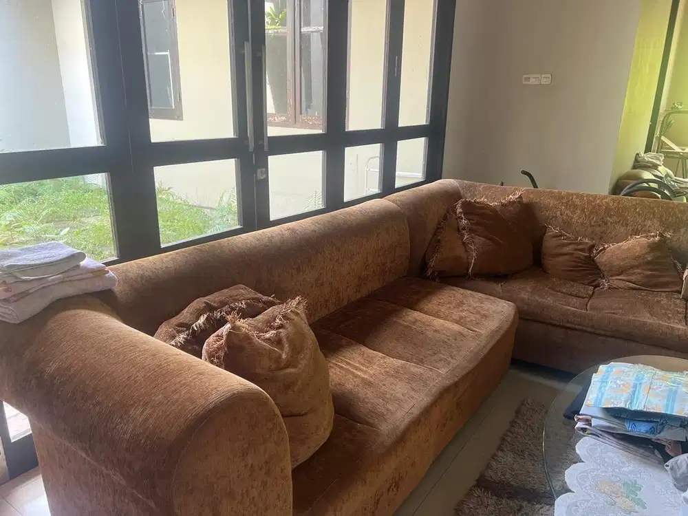SOFA 6 seater panjang