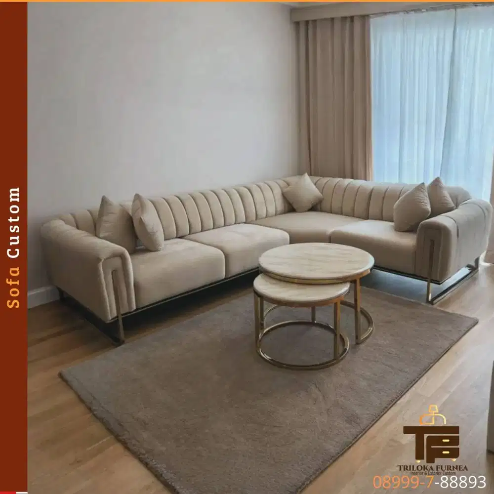 Jasa Sofa Custom Minimalis Modern | Triloka Furnea