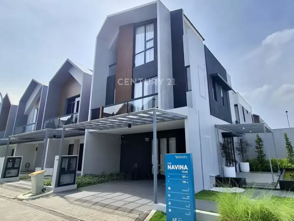 Promo Terbatas Rumah Cluster Navara 3 Lantai Super Luas