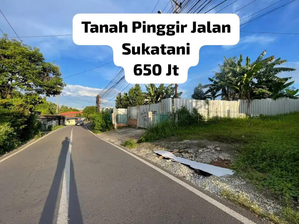 Tanah Sukatani Dekat Kota Palembang Cocok Gudang & Rumah