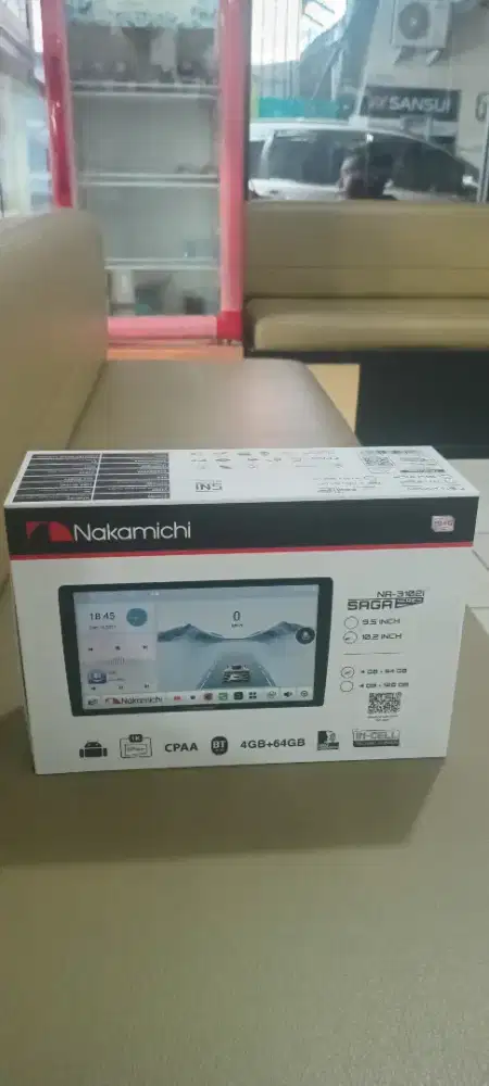 Nakamichi android 9inch ram 4/64,support 360