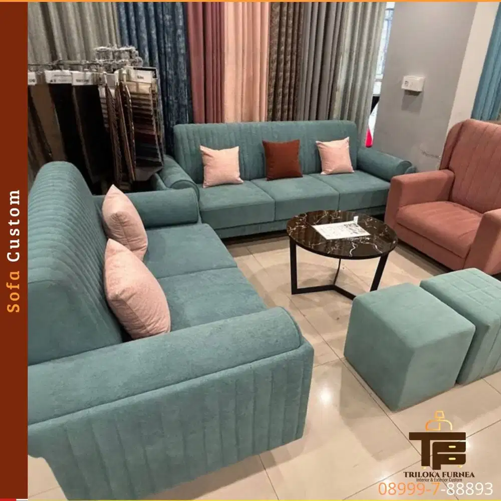Sofa Custom Estetik Sesuai Interior | Triloka Furnea