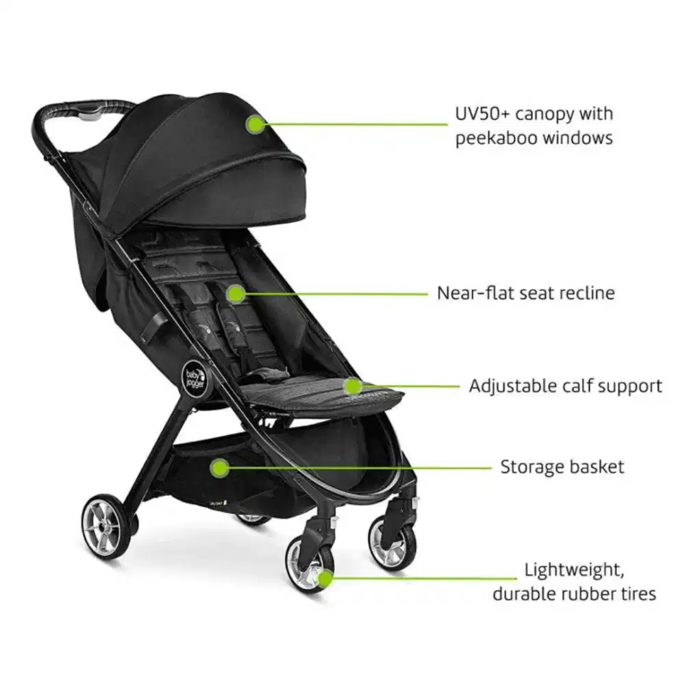 Jual stroller joger baby city tour 2 baru