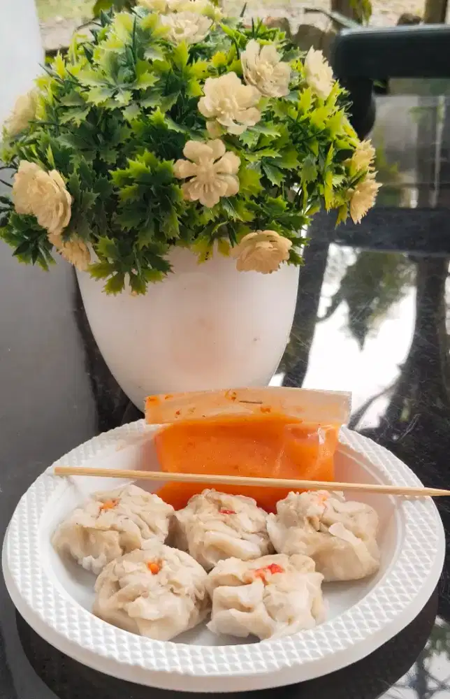 Ready dimsum ayam mantap