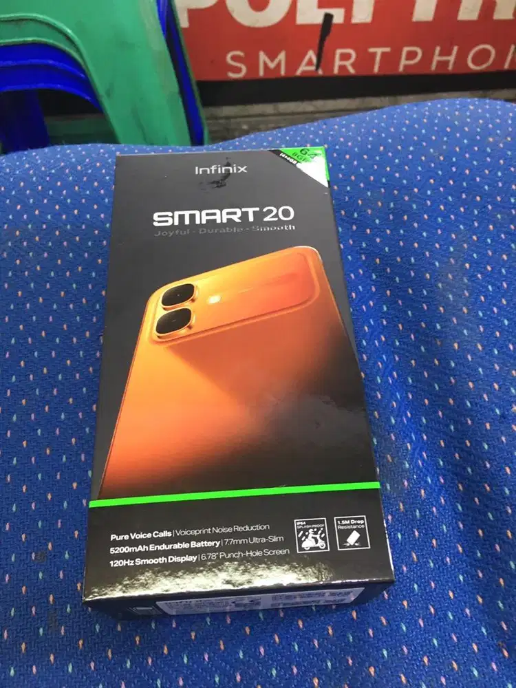 Dijual infinix smart 20 8/64 barabg mulus baru sebulan