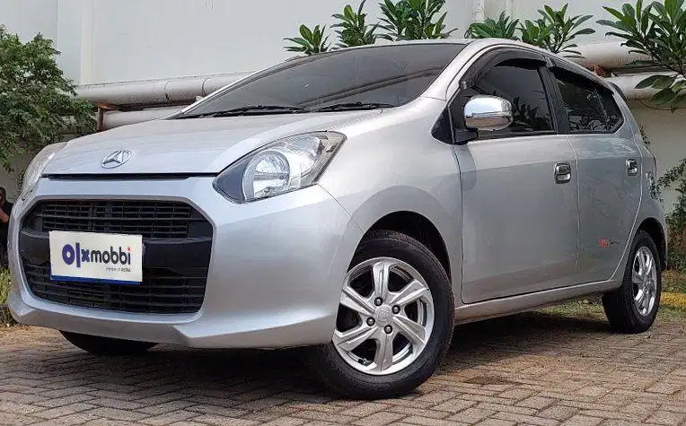 TDP 5,JT, Daihatsu Ayla 1.0 M Bensin-AT Silver 2015