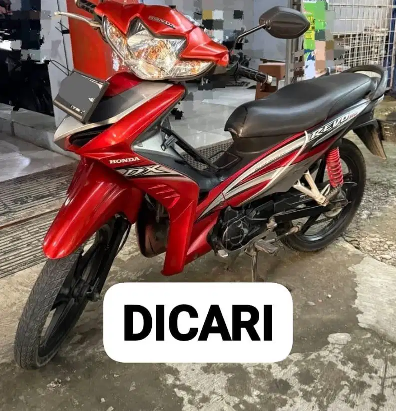 Di Cari Honda Revo 2009 Ke Atas Revo 2010 Revo DX 2012 Revo Fit 2013