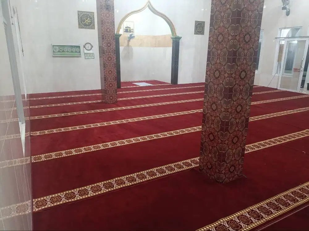 Jual karpet masjid murah bisa pasang di lokasi