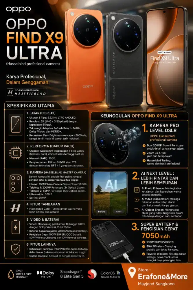 OPPO FIND X9 ULTRA. CASHBACK BANK